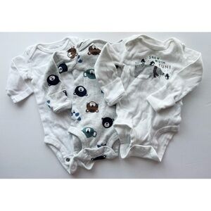 Carters • 3 Pack Baby Onesie Set Newborn